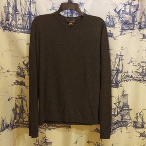 Banana Republic men's 100% cashmere grey  sweater